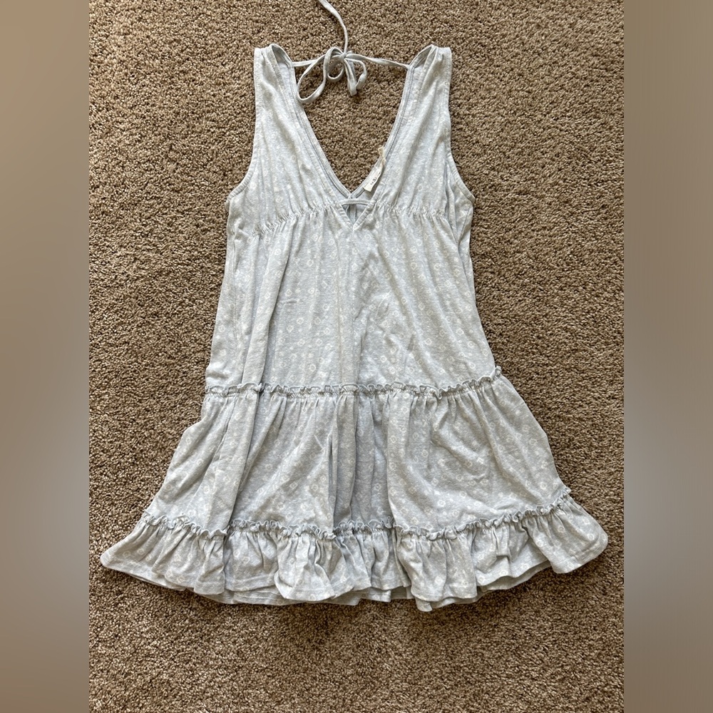 Small Baby blue floral dress 💛